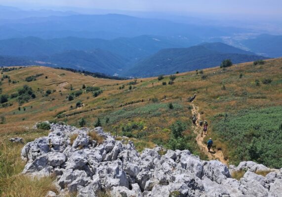 Sestop proti planinski koči. (FOTO: Facebook Sašo Maček PD Zabukovica in Valerija Turnšek PD Polzela)