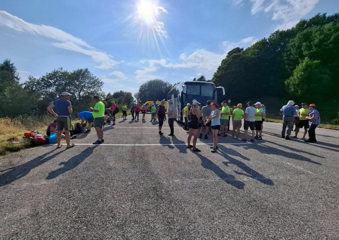 Pred odhodom domov. (FOTO: PD Šempeter)