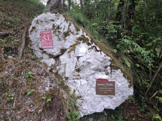 Pot na Matajur iz italijanske strani - Via Palma - ferata (FOTO: Pd Šempeter)